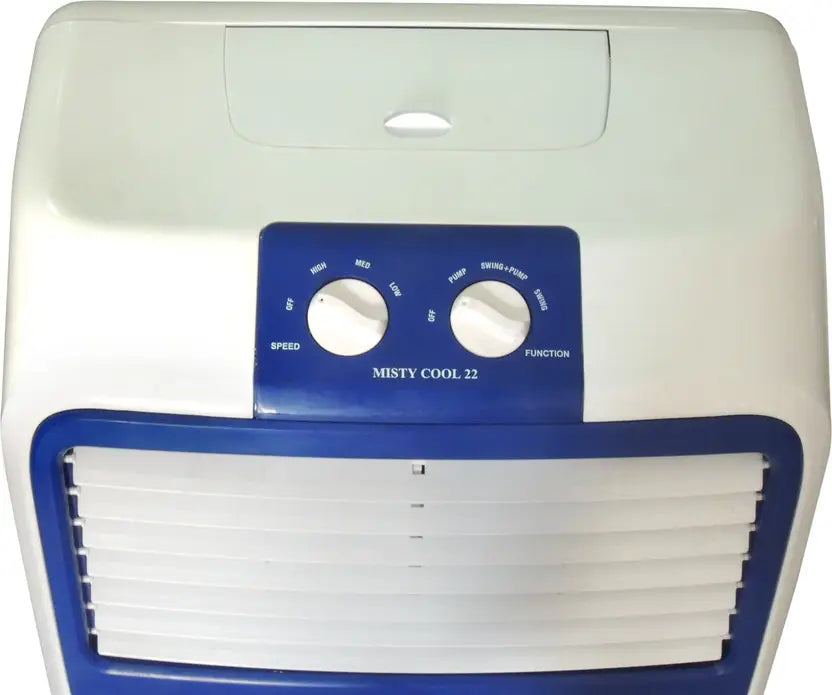 CASTOR 22 L Room/Personal Air Cooler (White, 22-Litre 3 Level Speed Inverter Compatible Personal Cooler - White)