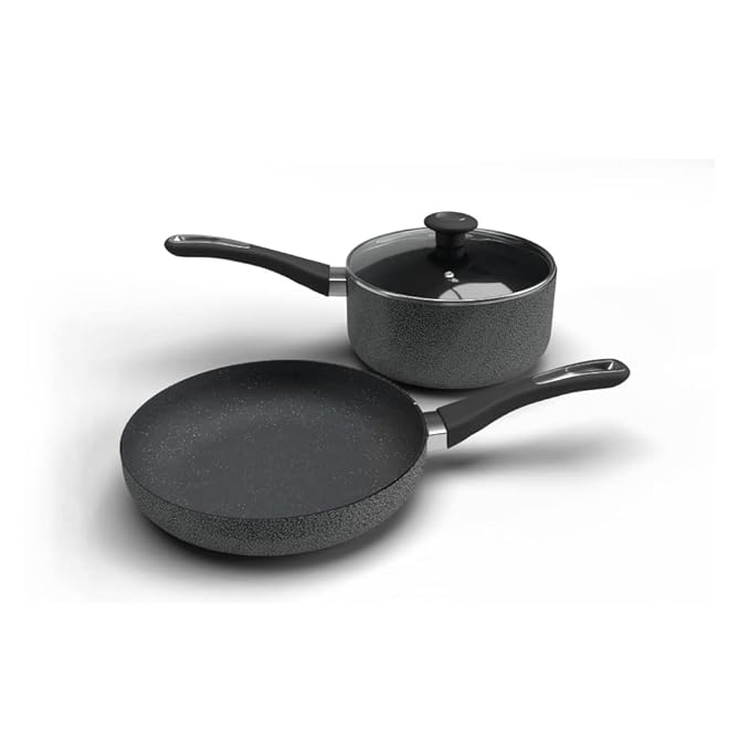 Royal Nonstick Granite Cookware 3pc set (RHFM2418)