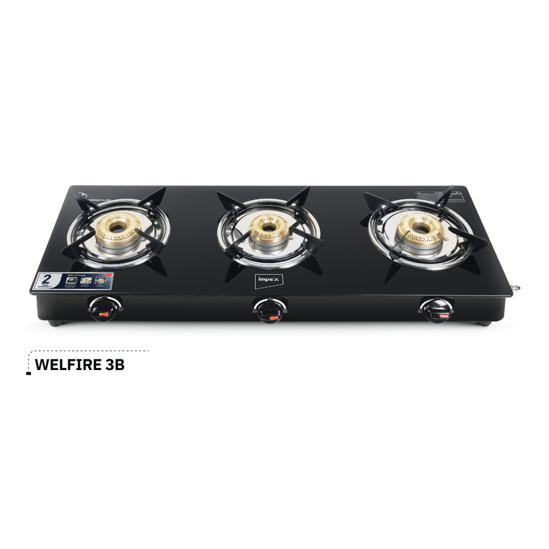 Glass Top Gas Stove 3B (Welfire 3B)
