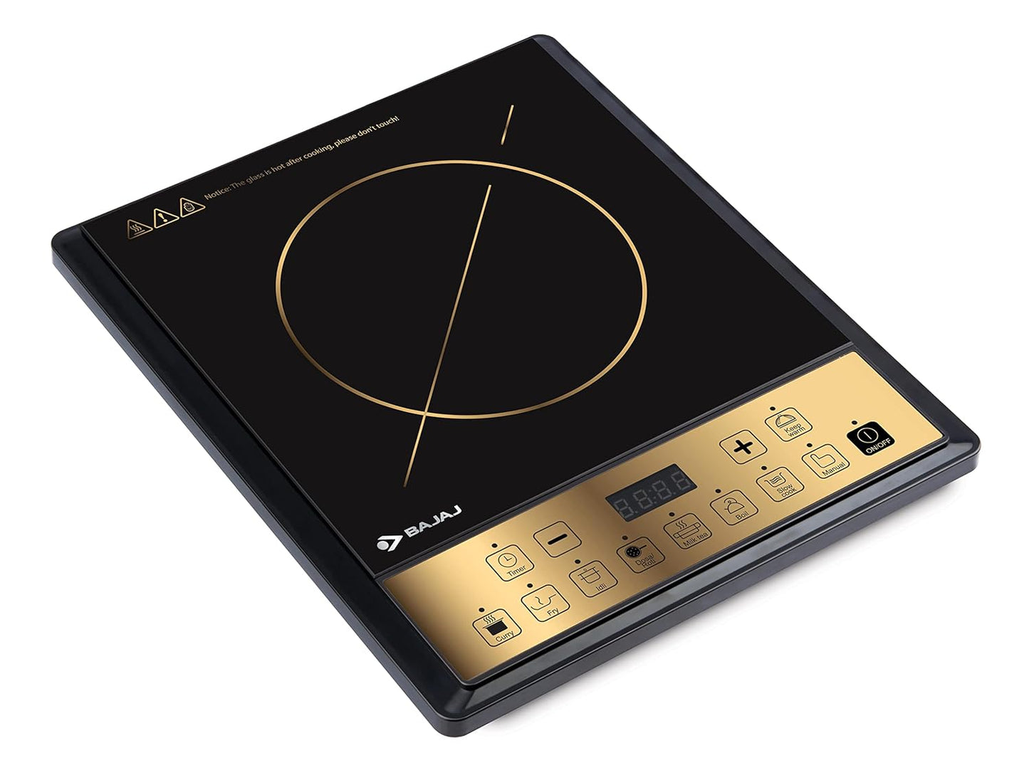 Bajaj ICX 190TS 1900W Induction Cooktop, Black