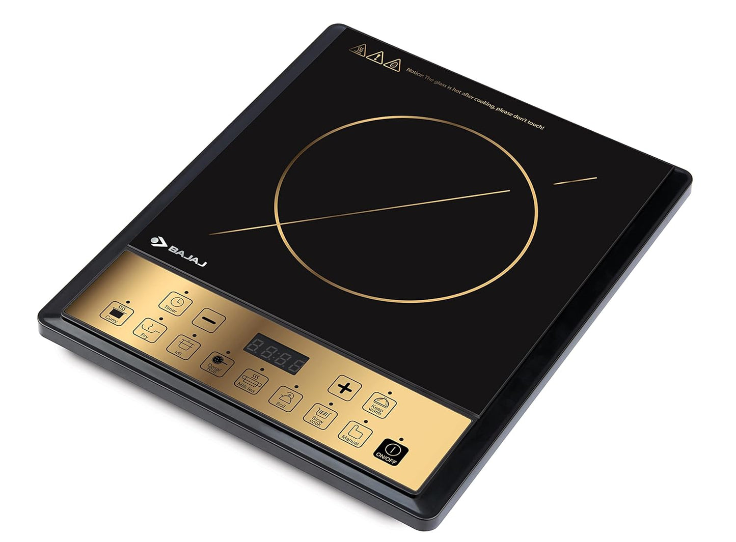 Bajaj ICX 190TS 1900W Induction Cooktop, Black