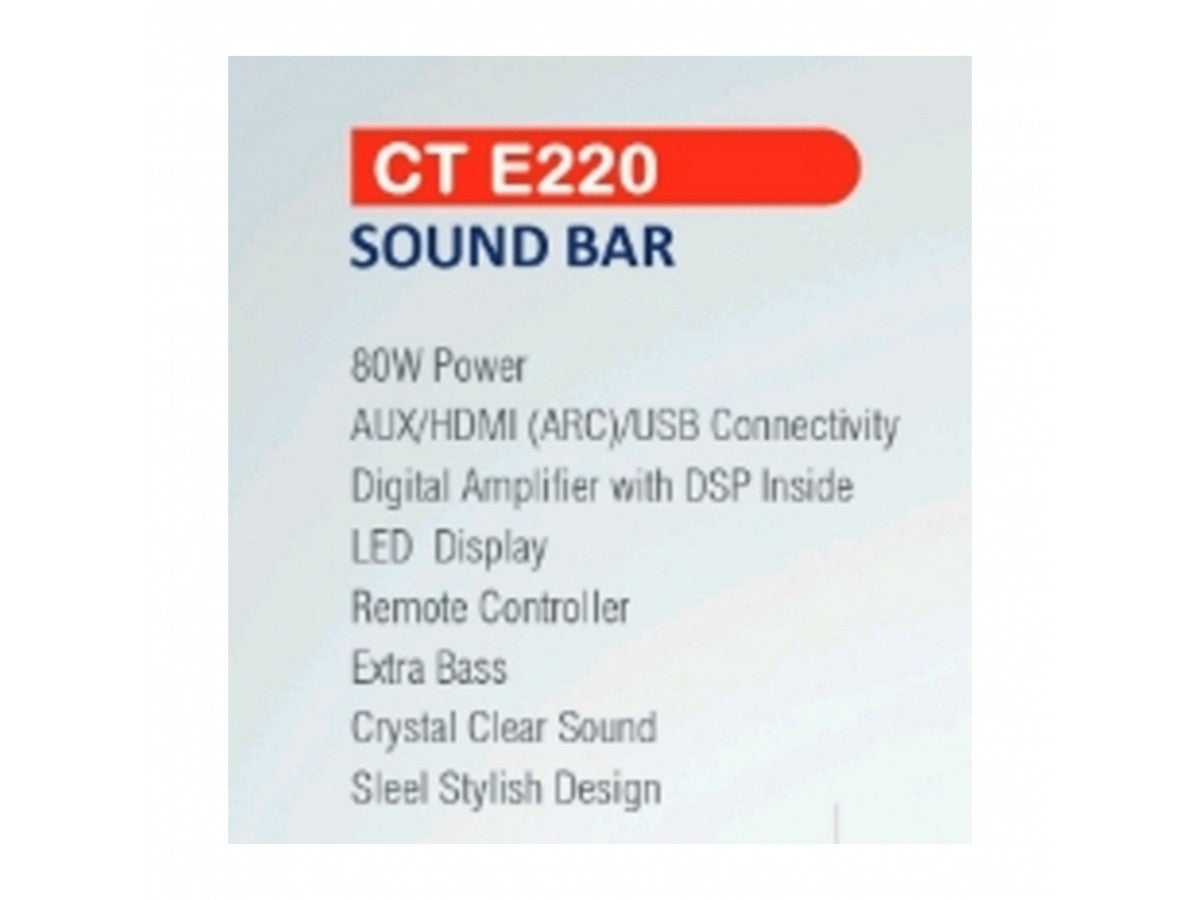 Castor Sound Bar 80W CT-E220