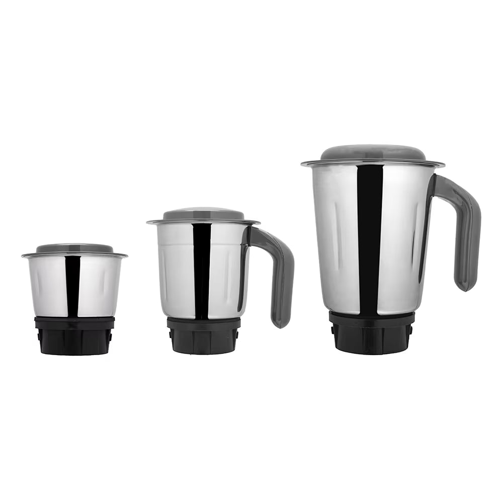 BPL ABS MIX-PULSE Mixer Grinder/Mixie For Kitchen | 500 Watts | 3 Multipurpose Jars | Powerful Motor | 3-Speed Control | 2-Yr Warranty By Brand (BMG46150)