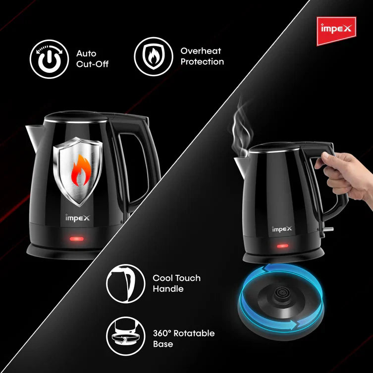 Click to expand IMPEX Electric Kettle (STEAMER JB15)