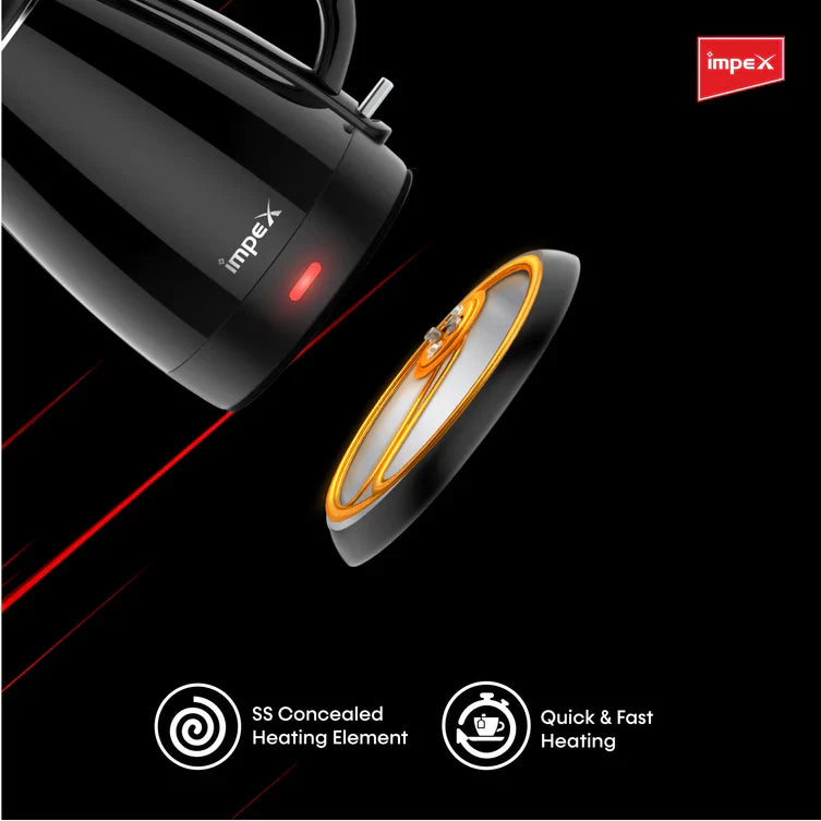 Click to expand IMPEX Electric Kettle (STEAMER JB15)