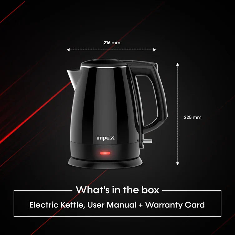 Click to expand IMPEX Electric Kettle (STEAMER JB15)