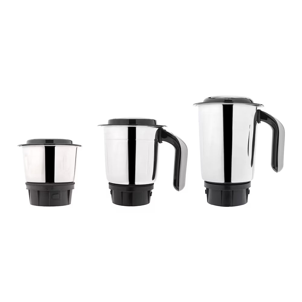 BPL MIX-PULSE+ Mixer Grinder/Mixie for Kitchen | 500 Watts | 3 Jars | for Juicing | Dry & Wet Grinding | 3-Speed Control 2 years product & 5 years warranty on motor By Brand (BMG46250)