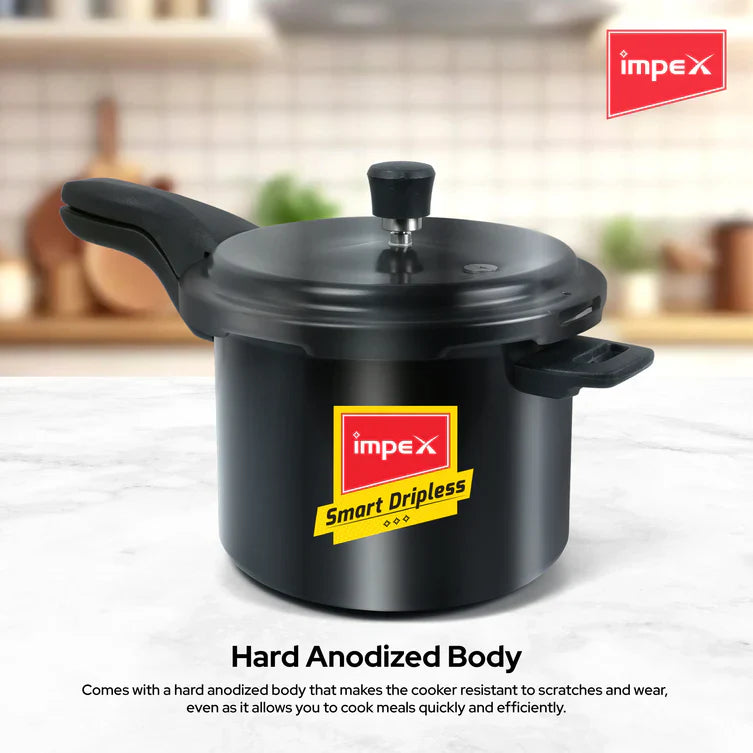 Click to expand Impex HA Smart Dripless D5 4.5L Hard Anodized Aluminium Pressure Cooker