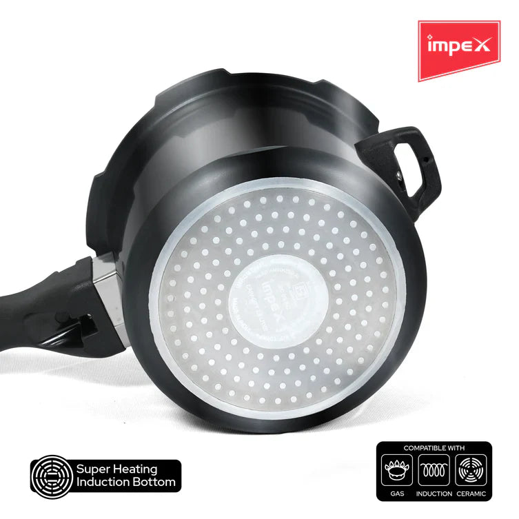 Click to expand Impex HA Smart Dripless D5 4.5L Hard Anodized Aluminium Pressure Cooker