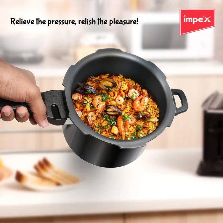 Click to expand Impex HA Smart Dripless D5 4.5L Hard Anodized Aluminium Pressure Cooker