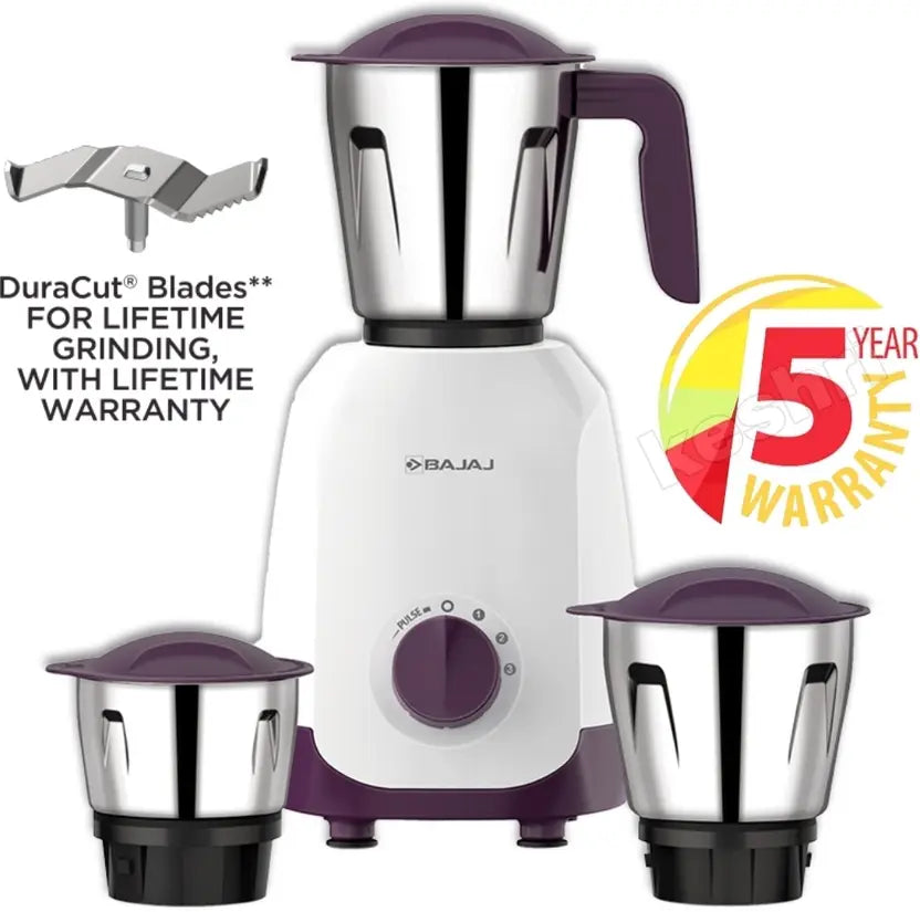 Bajaj Ninja Series Elegance 500W Mixer Grinder
