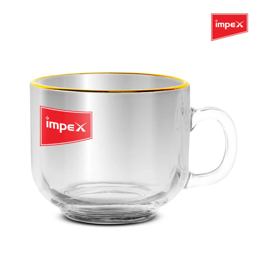 Impex Premium Glassware Dior Gold 160 C - Glass, 160 ml
