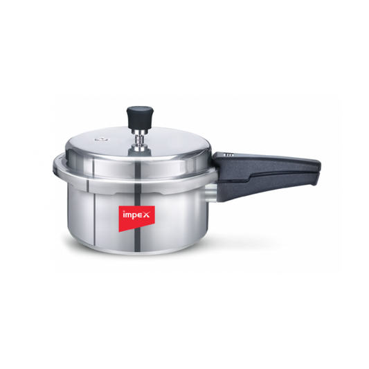 Impex Aluminium  Pressure Cooker 2 L ( ECO 2  ) | 5 Years Warranty |