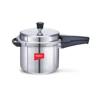 Impex Aluminium  Pressure Cooker 7 L ( ECO 7  ) | 5 Years Warranty |