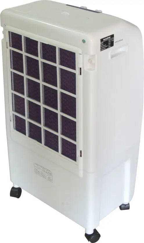 CASTOR 22 L Room/Personal Air Cooler  (White, 22-Litre 3 Level Speed Inverter Compatible Personal Cooler - White)