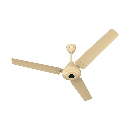 Bajaj Energos 26 1200MM (48 Inch) BLDC Ceiling Fan With Remote | BEE 5 Stars Rated | Energy Efficient Ceiling Fan For Home 【Base Ivory】