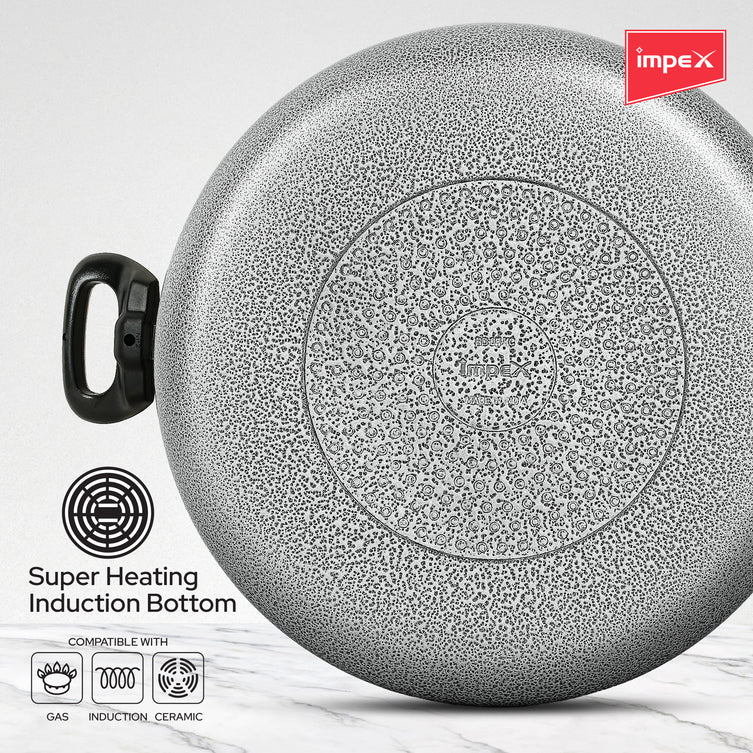 Trucera 8L Ceramic Biriyani Pot | Induction, Non-Stick | 2 Year Warranty