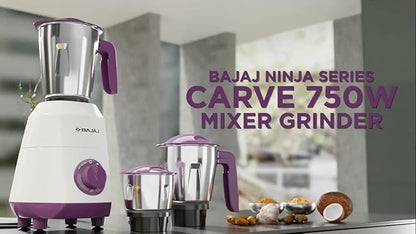 Bajaj Ninja Series Carve 750W Mixer Grinder