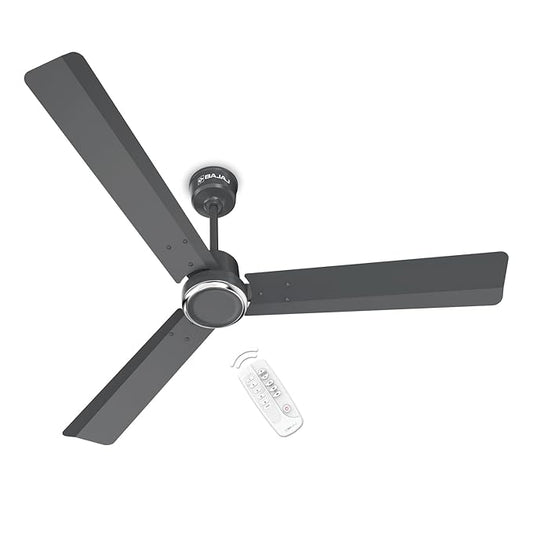 Bajaj Classico Sleek Plus 1200MM (48”) BLDC Ceiling Fans For Home | BEE 5 Star Rated Energy Efficient | Sleek Compact Design | High Energy Density Motor | RF Remote | 2-Yr Warranty