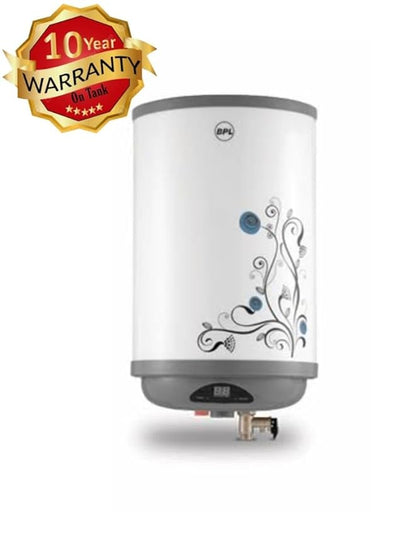 BPL ABS10L2KW5S Storage Water Geyser Digital Display Glass line Coated Tank Temperature Control Advanced 4 Level Safety and 5 Star Rating 10 years tank & 5 years product warranty Water Heater