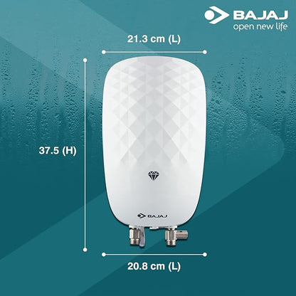 Bajaj Juvel Instant 3 Ltr Vertical Water Heater, White
