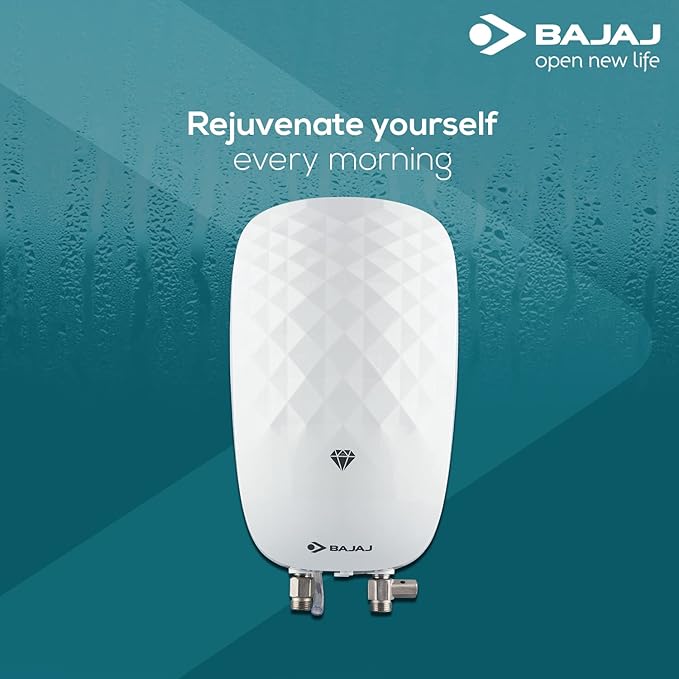 Bajaj Juvel Instant 3 Ltr Vertical Water Heater, White