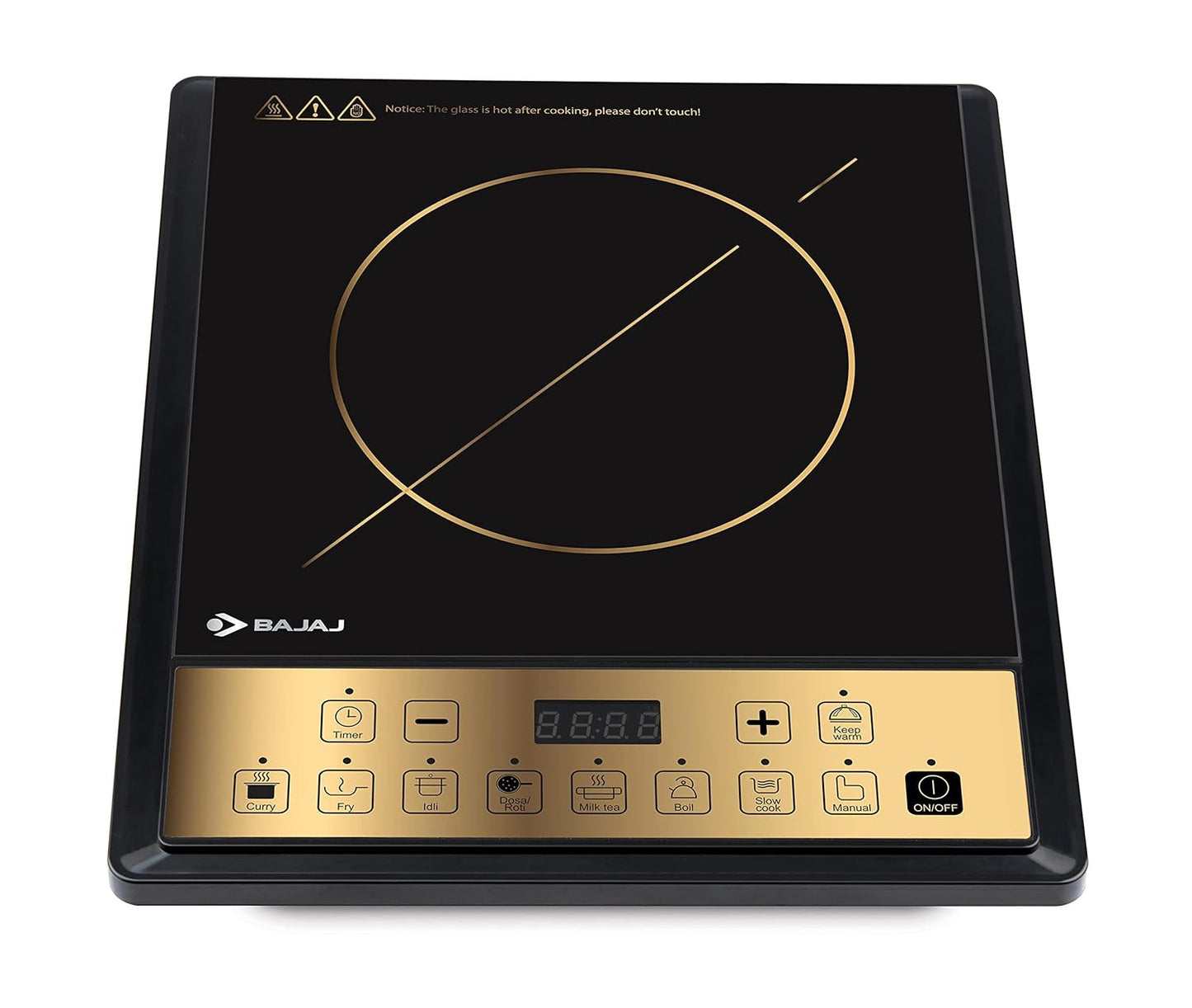 Bajaj ICX 190TS 1900W Induction Cooktop, Black