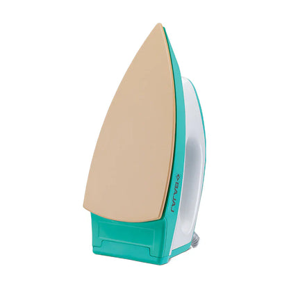 Bajaj ABS Majesty Canvas 1000-Watt Dry Iron | Teflon Coating | Thermal Safety Fuse | 360 Degree Swivel Cord | Cool Touch Body | 2-Yrs Warranty 【Green】