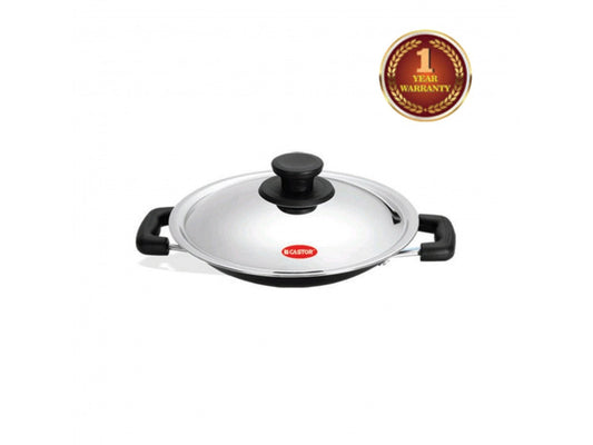 Castor Appachatty with Stainless Steel Lid
