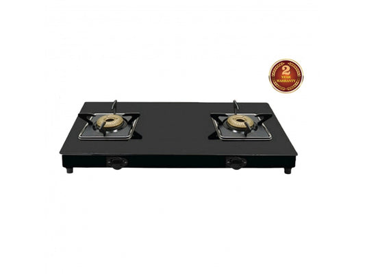Castor Star 2 Burner Glass Top Gas Stove-CT STAR 02B