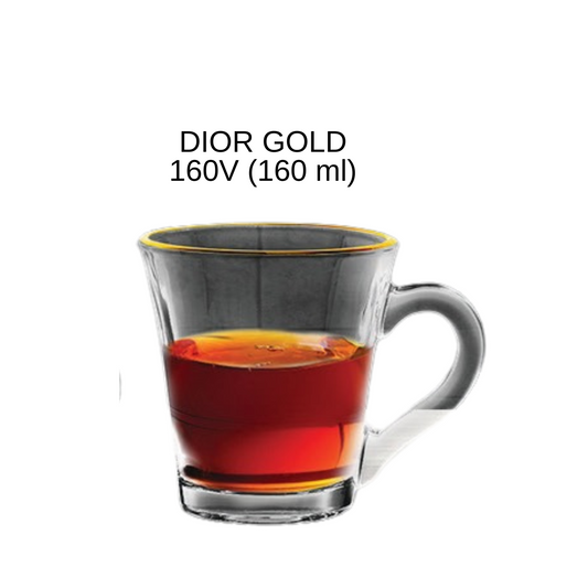 Premium Glassware (Dior Gold 160 V)