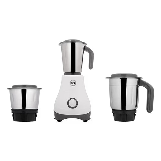 BPL ABS MIX-PULSE Mixer Grinder/Mixie For Kitchen | 500 Watts | 3 Multipurpose Jars | Powerful Motor | 3-Speed Control | 2-Yr Warranty By Brand (BMG46150)