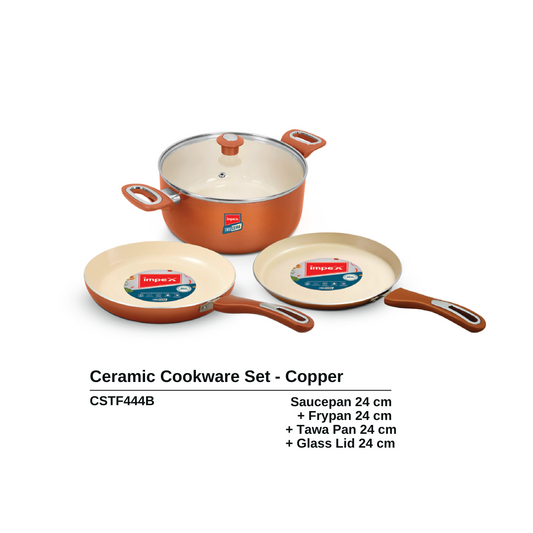Trucera Saucepan - Tawapan - Frypan (CSTF444B)