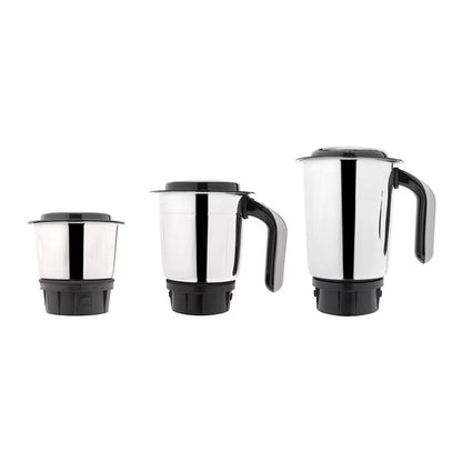 BPL MIX-PULSE+ Mixer Grinder/Mixie for Kitchen | 500 Watts | 3 Jars | for Juicing | Dry & Wet Grinding | 3-Speed Control 2 years product & 5 years warranty on motor By Brand (BMG46250)