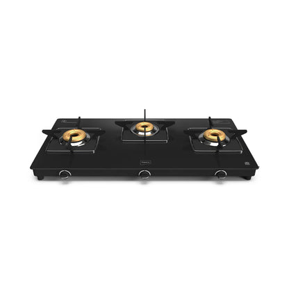 Impex 3-Burner Glasstop Gas Stove (Glaze 3B)