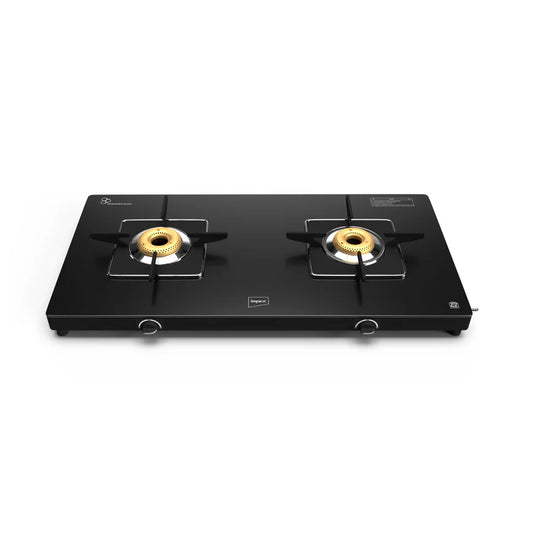 Impex 2-Burner Glasstop Gas Stove (Glaze 2B)