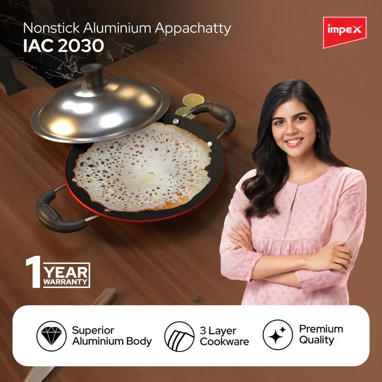 Impex Non-Stick Aluminium Appachatty IAC 2030