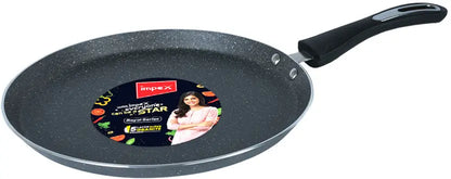 IMPEX Royal Granite Tawa pan 26 cm IB (RTP26G) Tawa 26 cm diameter  (Aluminium, Non-stick, Induction Bottom)